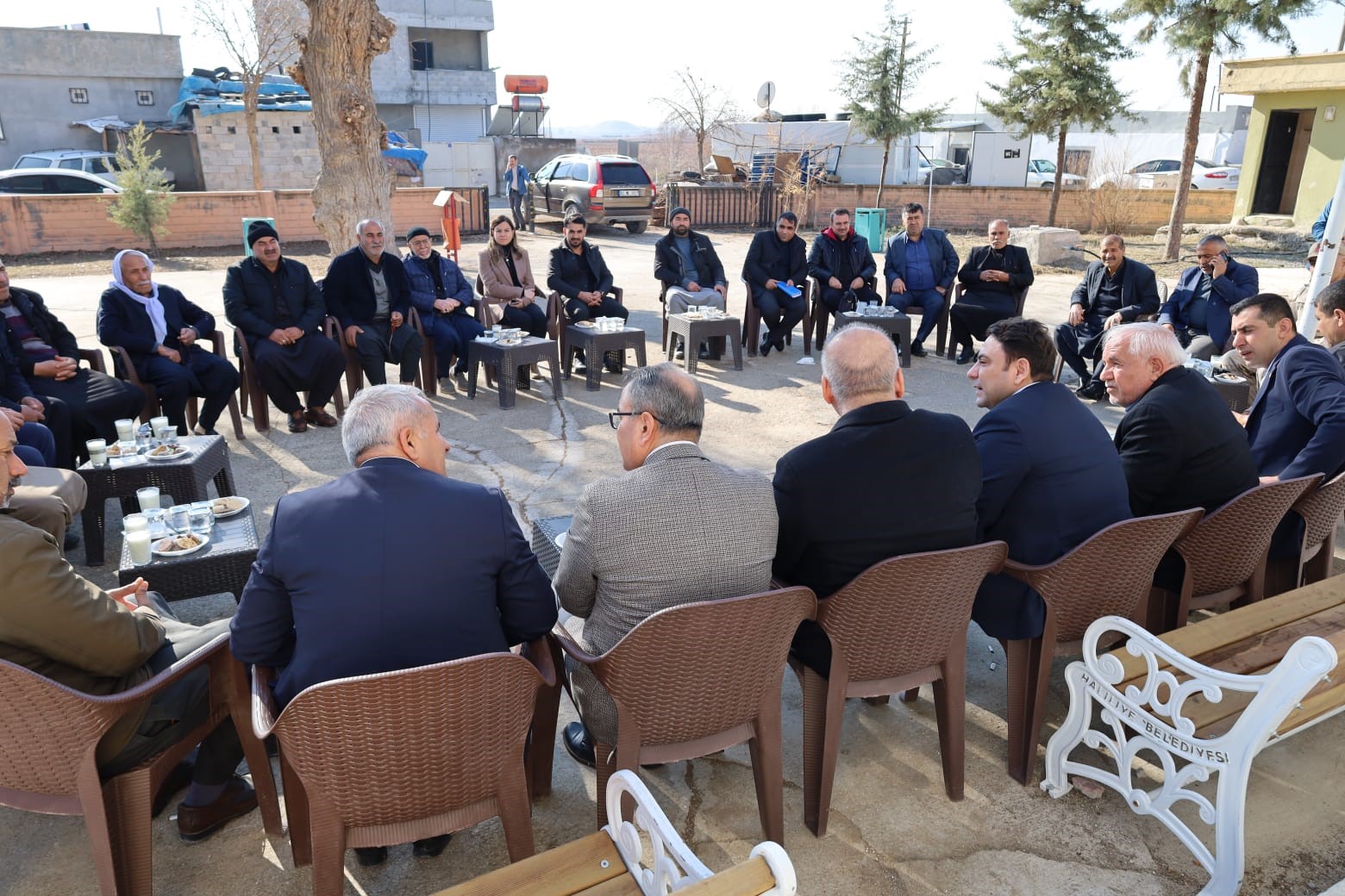Kaymakam Şahin muhtar toplantılarını s&uuml;rd&uuml;r&uuml;yor
