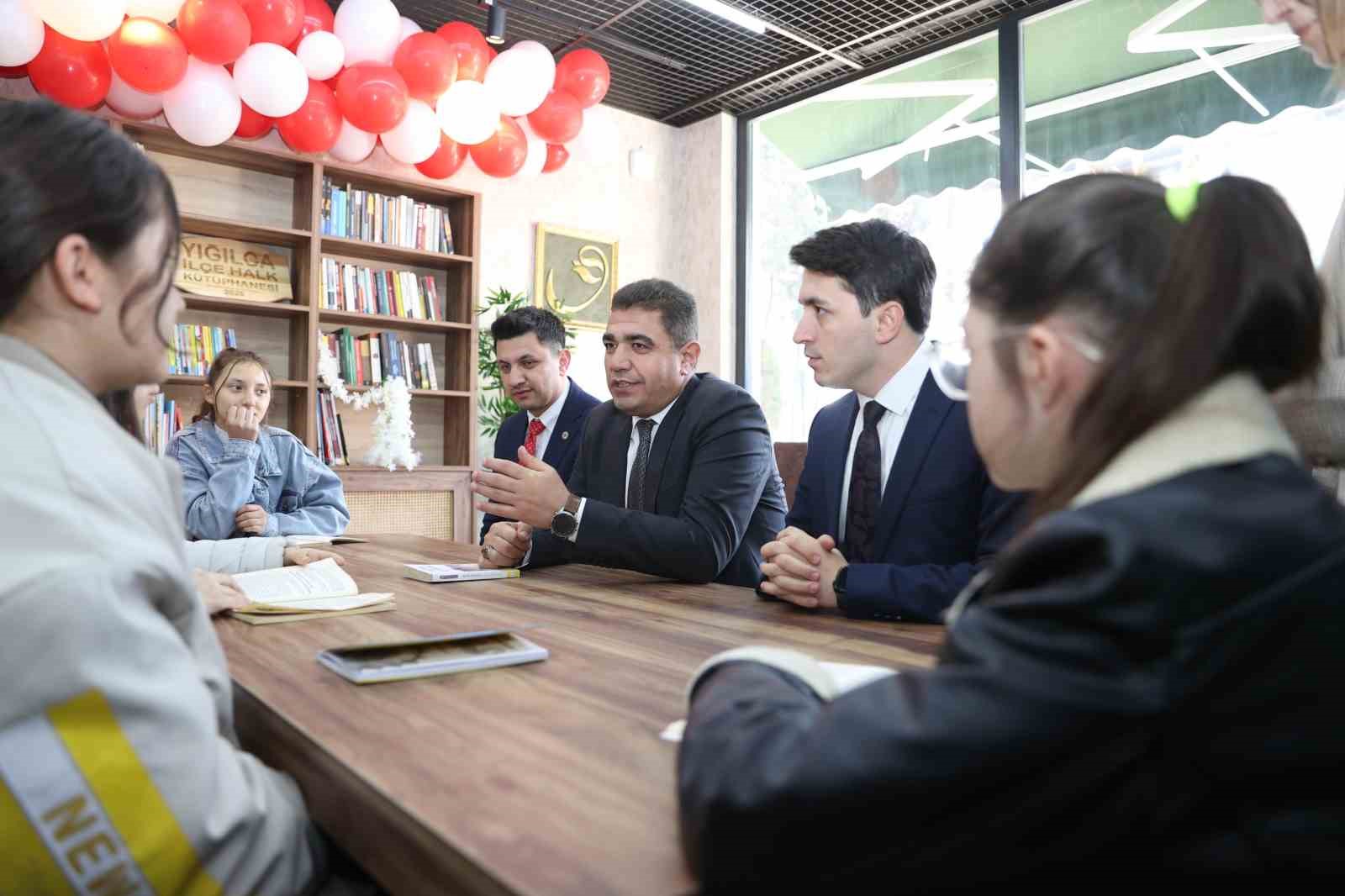 Yığılca&rsquo;ya yeni halk k&uuml;t&uuml;phanesi a&ccedil;ıldı
