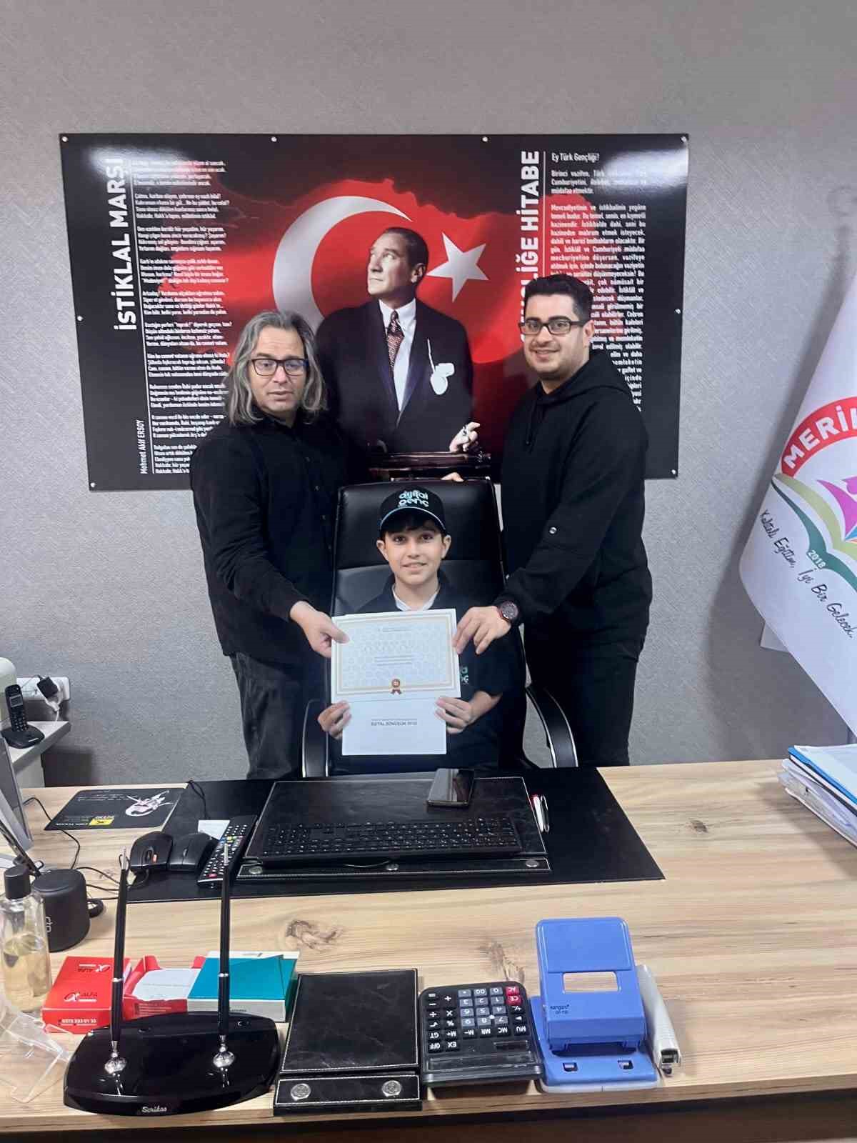 Karadeniz Ereğlili öğrenci siber zeka yarışmasında ilk 100’e girdi