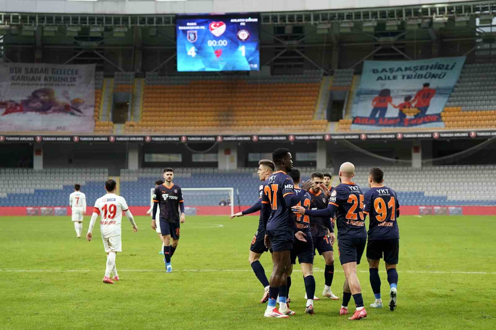 Ziraat Türkiye Kupası: Başakşehir: 4 - Çorum FK: 1 (Maç sonucu)