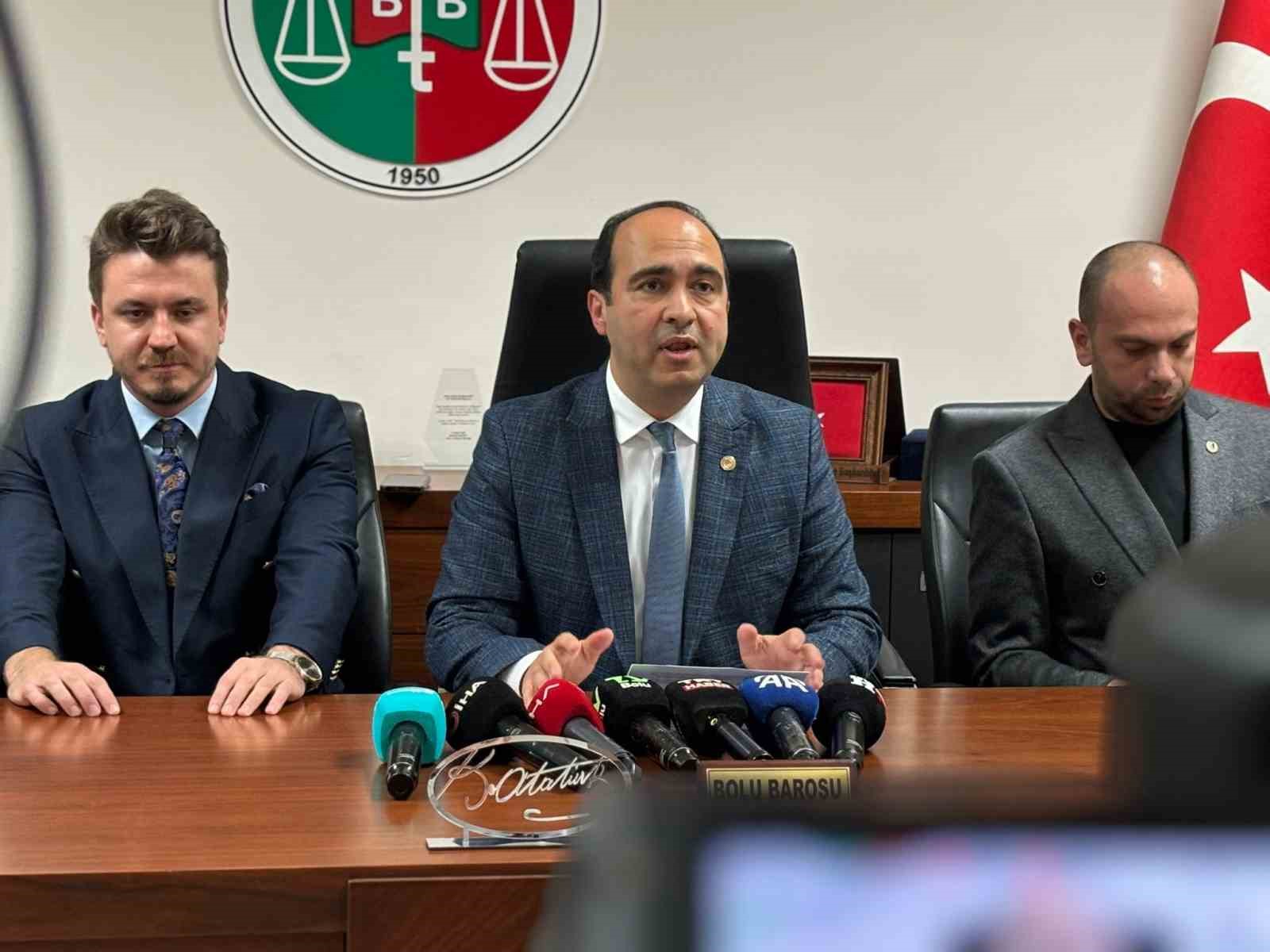 Bolu Baro Başkanı Barut: "Bu sürecin sonuna kadar takipçisi olacağımızı belirtmek isteriz"
