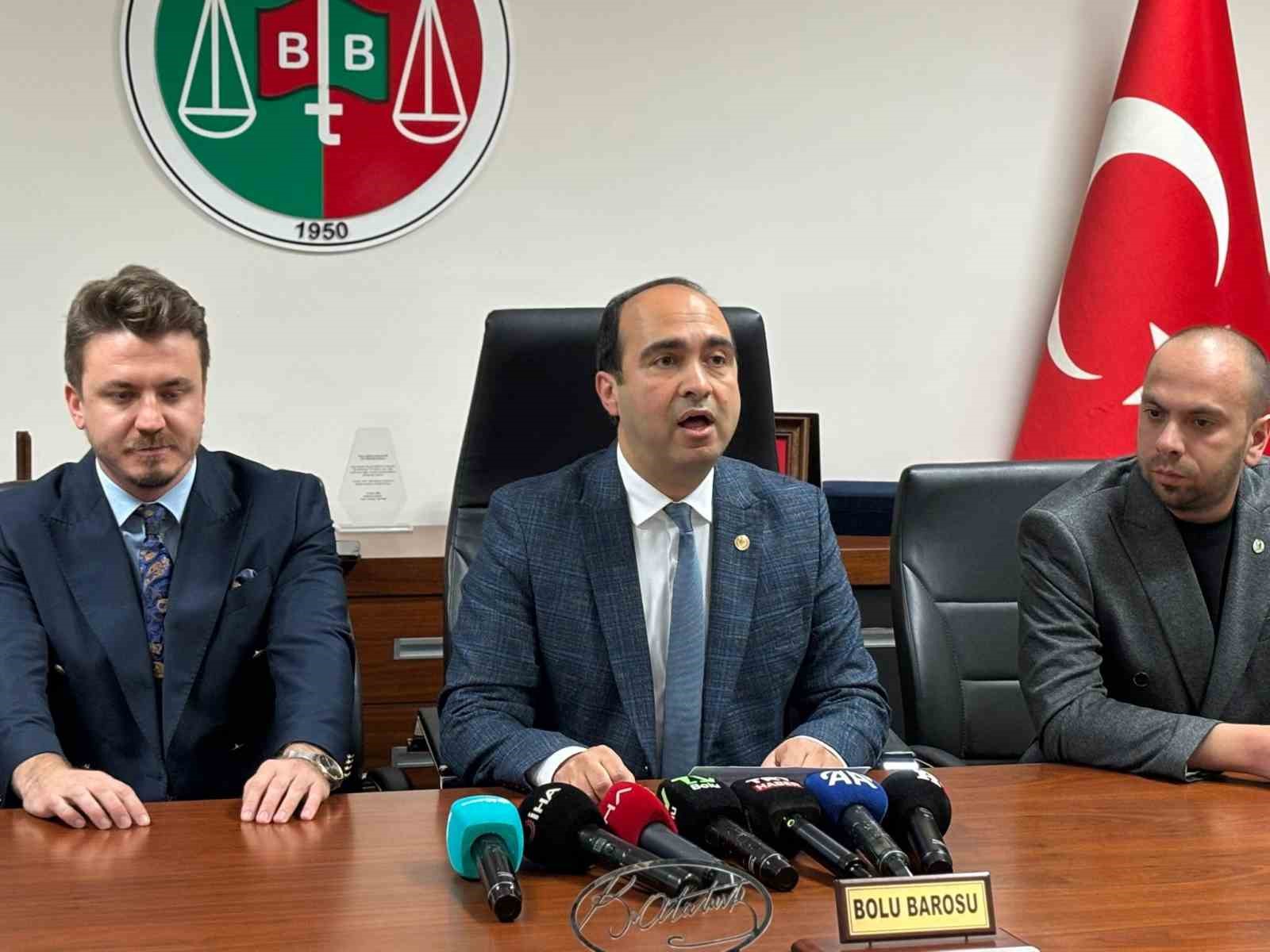 Bolu Baro Başkanı Barut: "Bu s&uuml;recin sonuna kadar takip&ccedil;isi olacağımızı belirtmek isteriz"
