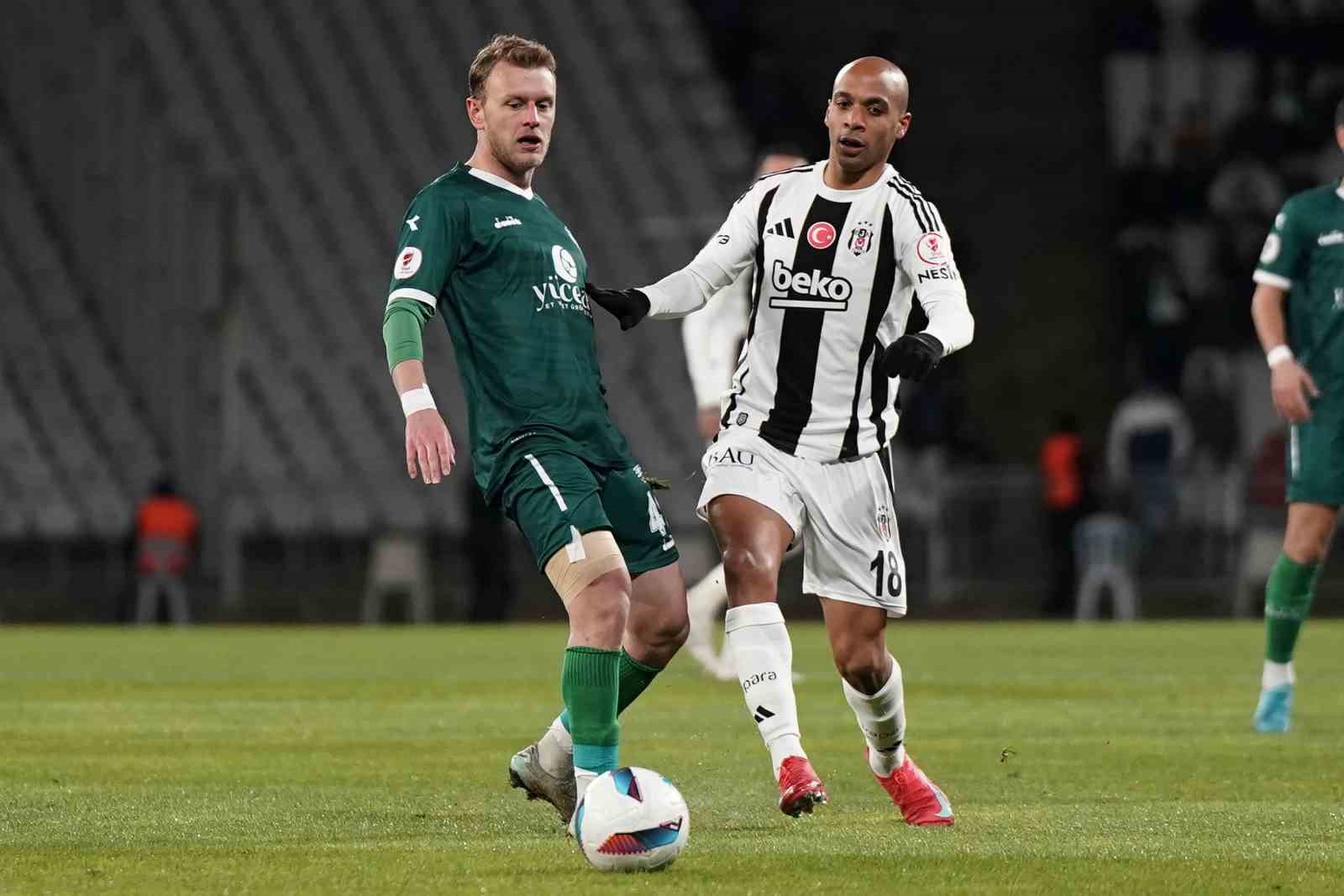 Ziraat Türkiye Kupası: Beşiktaş: 0 - Kırklarelispor: 0 (İlk yarı)