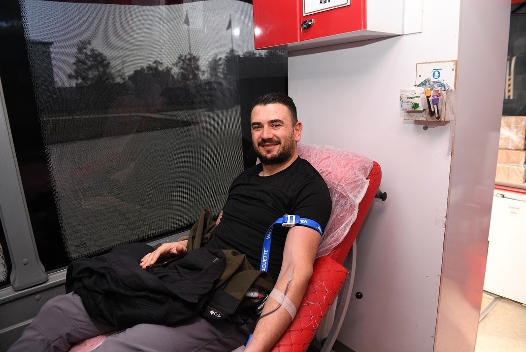 Bozkurt Belediyesinden Kızılay&rsquo;a kan bağışı
