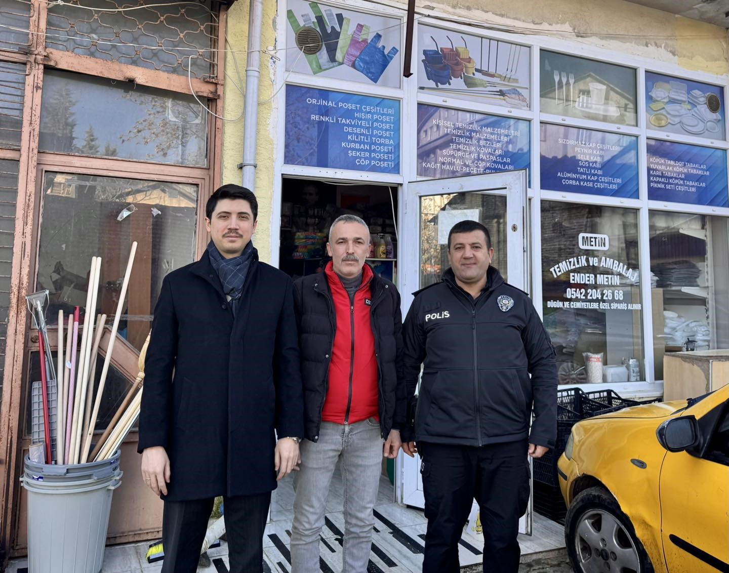 Esnafların dertlerine ortak oldular