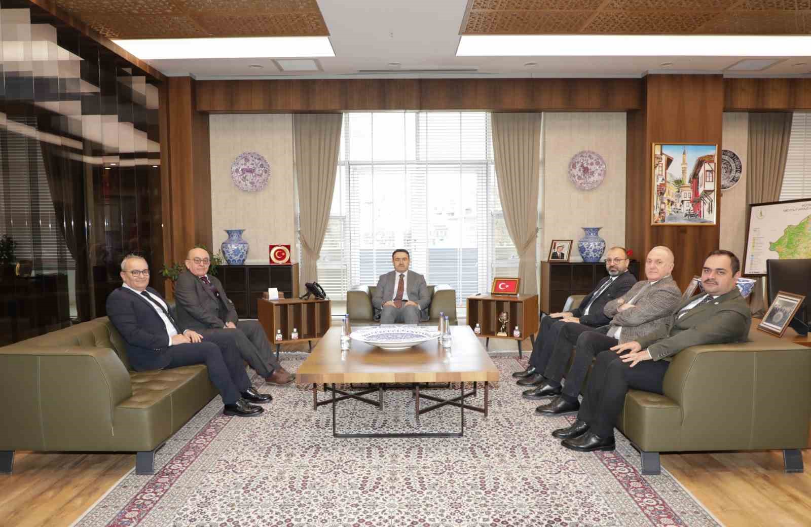 Kütahya OSB Yönetim Kurulu’ndan Vali Musa Işın’a ziyaret