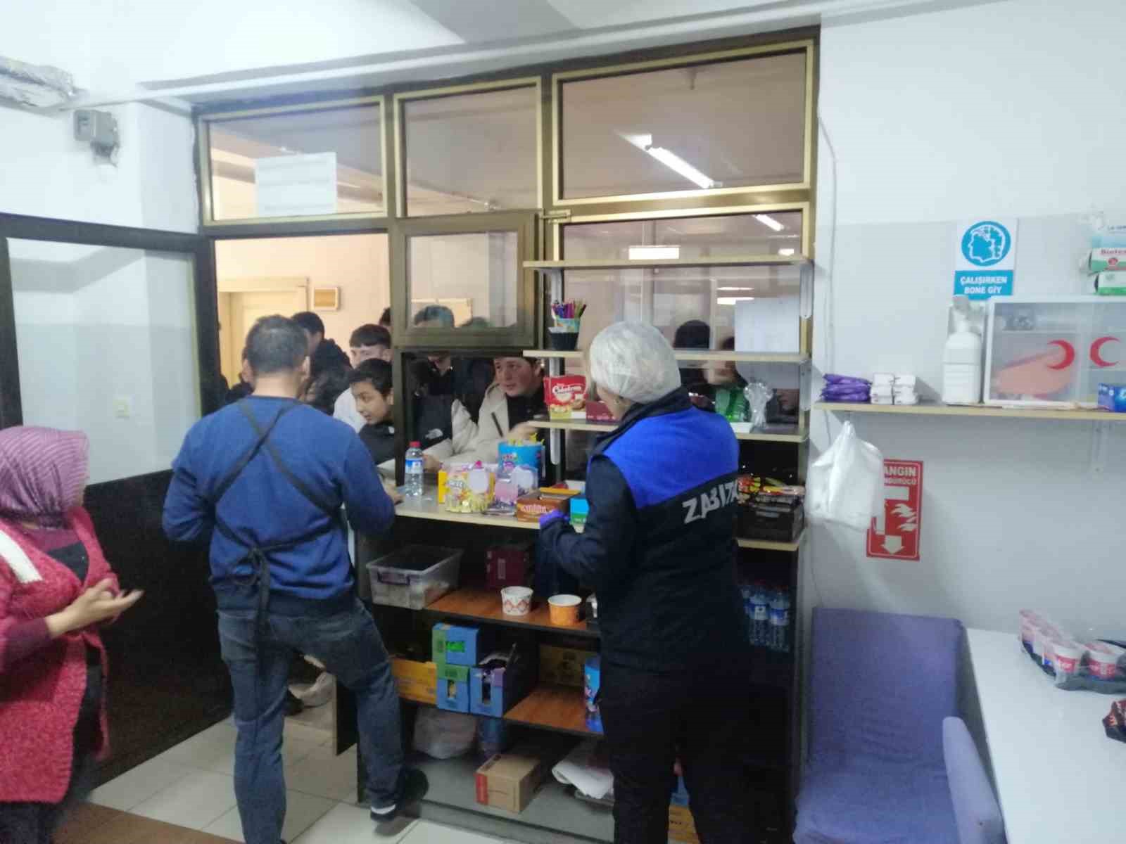 Okul kantinleri denetlendi
