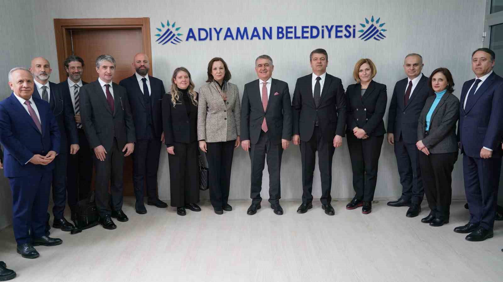 TÜSİAD heyeti Başkan Tutdere’yi ziyaret etti