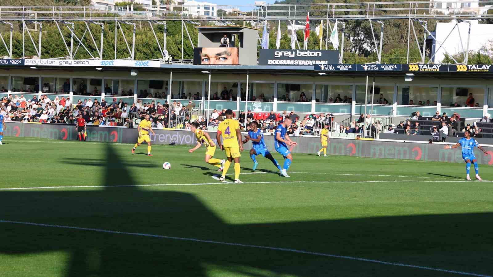 Ziraat Türkiye Kupası: Bodrum FK:  2 - Antalyaspor: 0 (İlk yarı)
