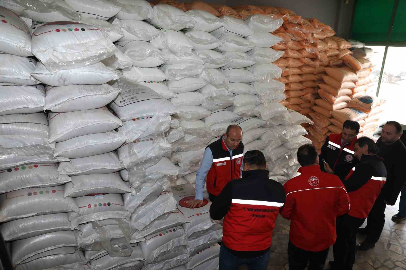 Diyarbakır’da gübre satış bayileri denetlendi
