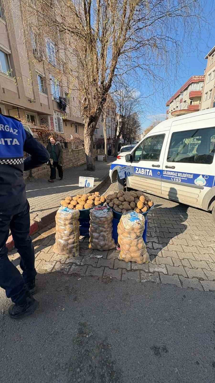 Kırklareli&rsquo;de seyyar satıcı denetimi
