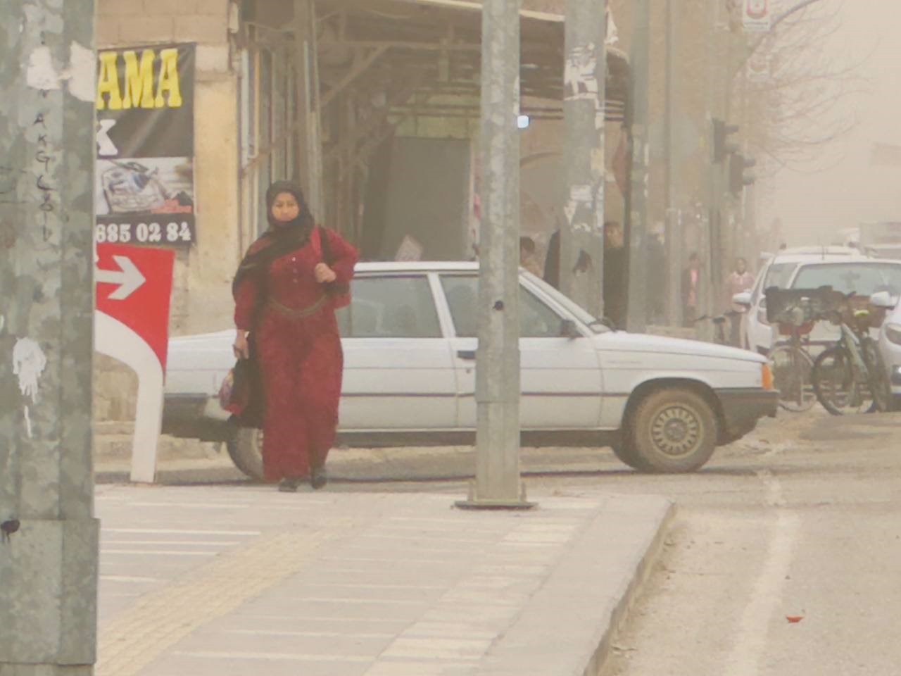 Toz bulutu Şanlıurfa’yı esir aldı