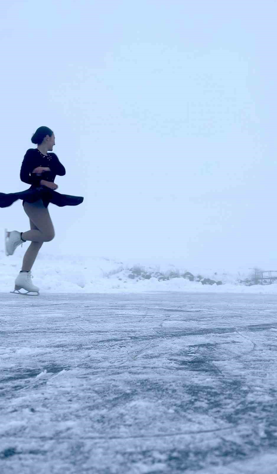 &Ccedil;ıldır G&ouml;l&uuml;&rsquo;nde antrenman yaparak d&uuml;nya şampiyonasına hazırlanıyor
