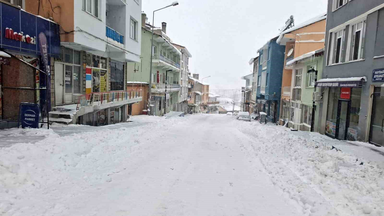 Tunceli’de kar yağışı etkili olmaya başladı
