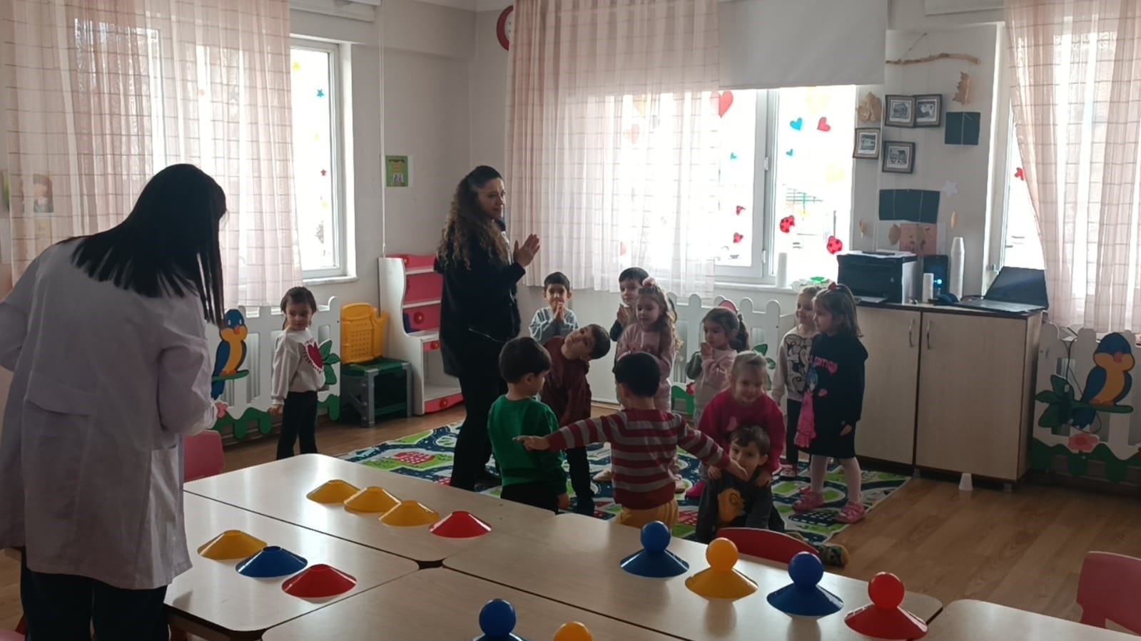 Tavşanlı Hande Gül Anaokulu’nda depremin yıl dönümü anıldı