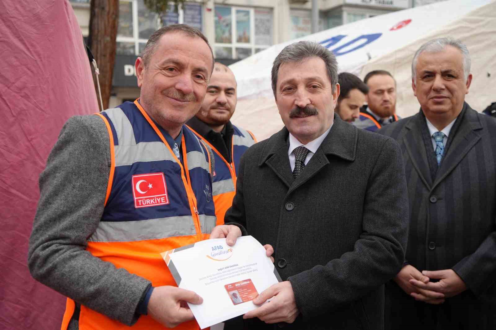 Vali Tavlı: "Tüm afetlere hazırlıklı olmalıyız"