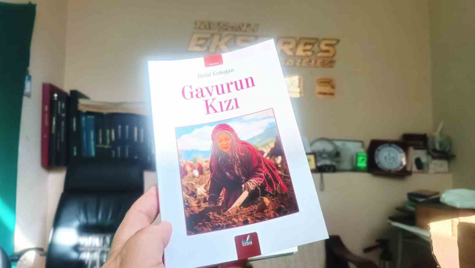 Tavşanlılı yazar Betül Erdoğan’ın 9. kitabı "Gavurun Kızı" çıktı