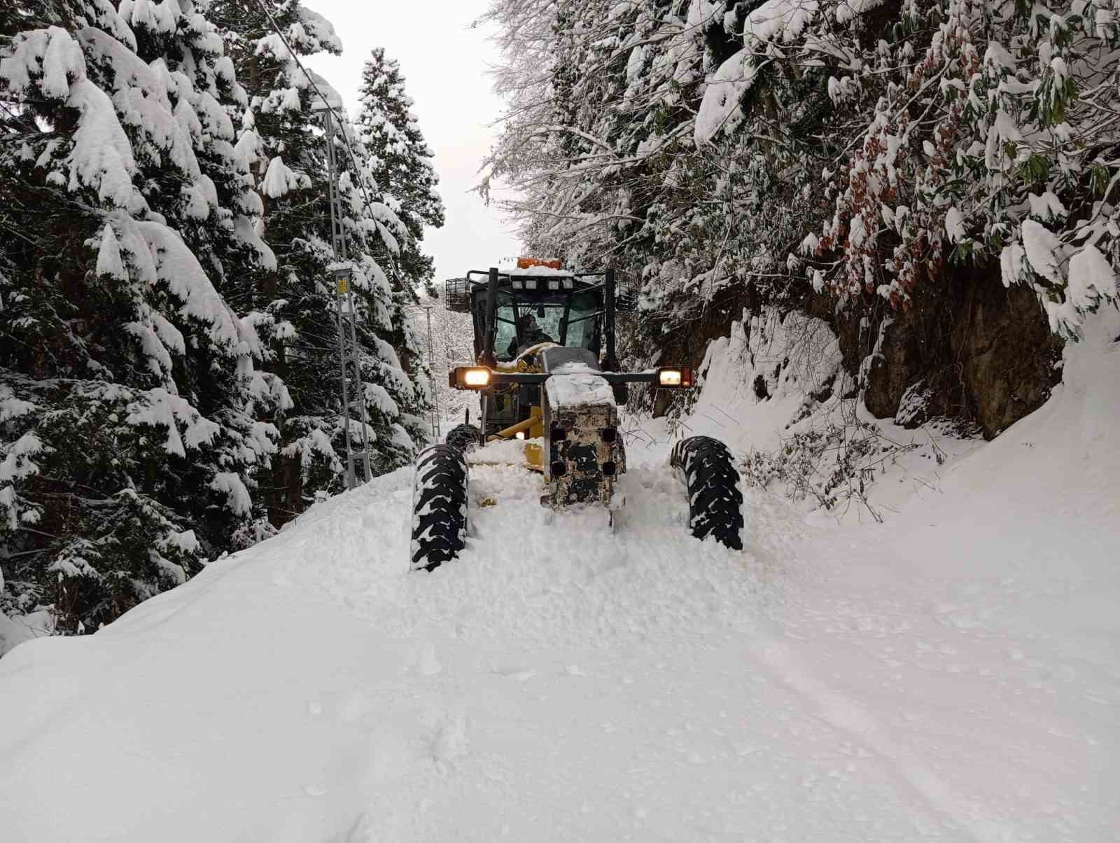 Doğu Karadeniz&rsquo;de kış
