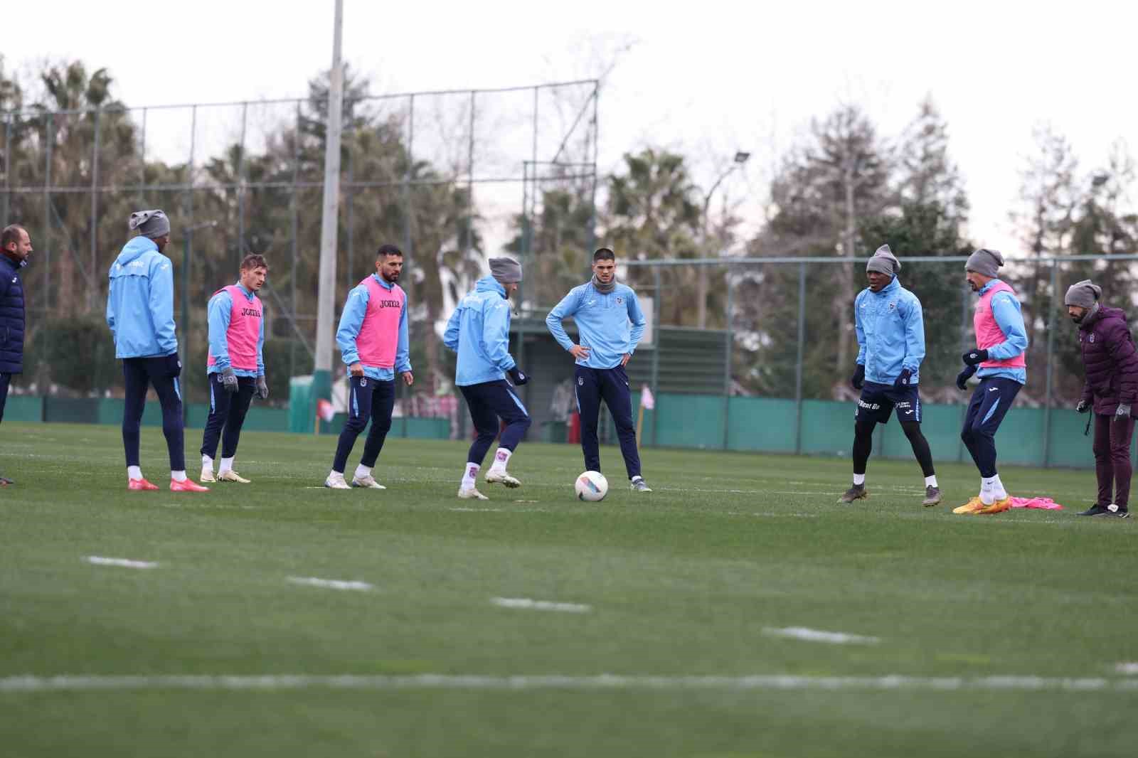 Trabzonspor, Eyüpspor maçı hazırlıklarına başladı