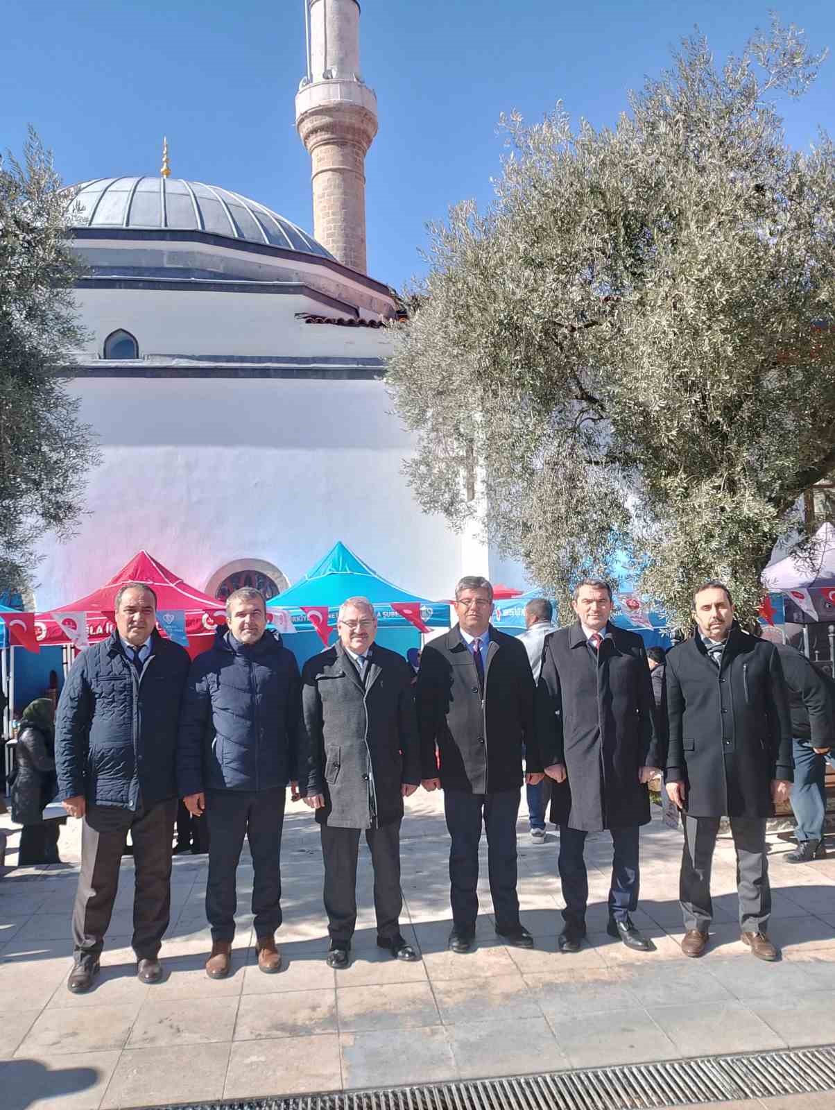 Muğla&rsquo;da Kahramanmaraş depremlerinin ikinci yılında hayır &ccedil;arşısı a&ccedil;ıldı
