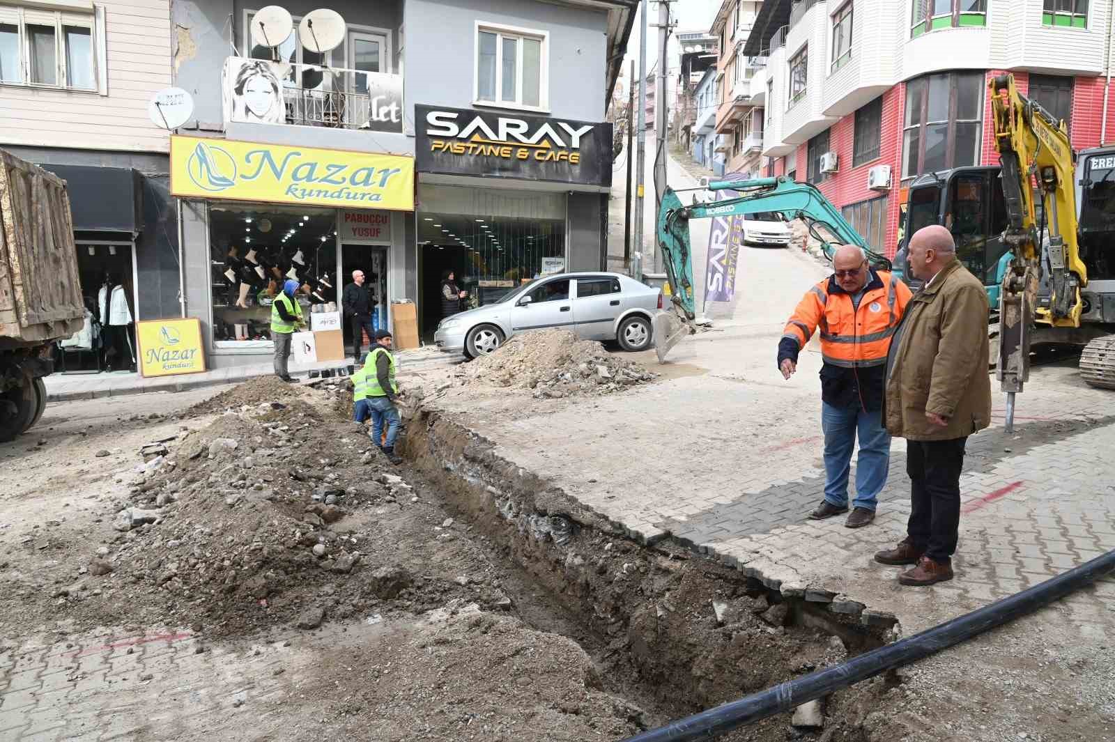 Demirci’de altyapı çalışmalarının yüzde 96’sı tamamlandı