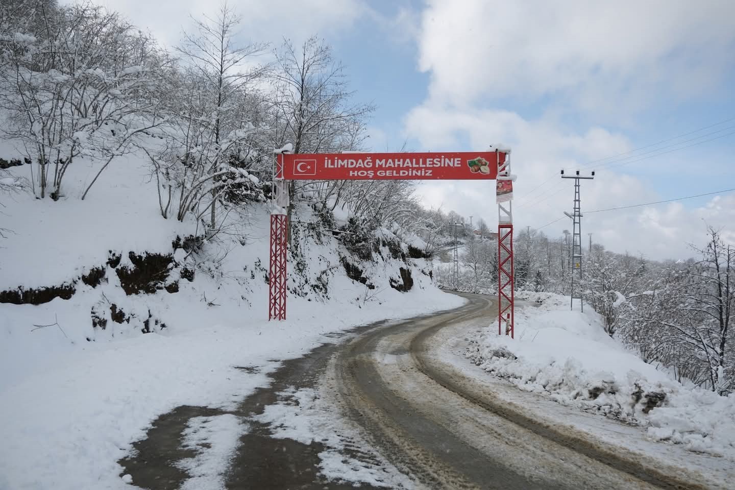 Terme&rsquo;de kar mesaisi
