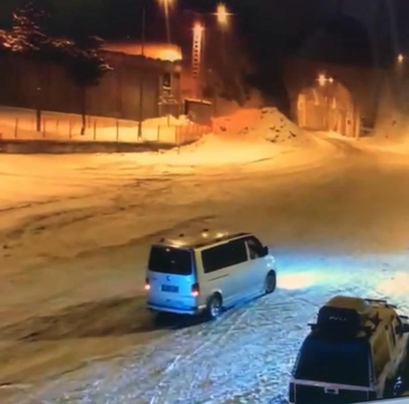 Gümüşhane’de drift yapan 4 araca ceza yağdı