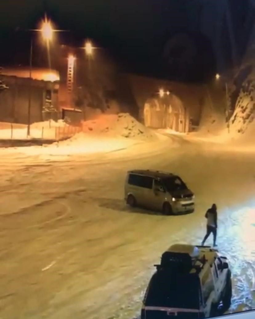 Gümüşhane’de drift yapan 4 araca ceza yağdı
