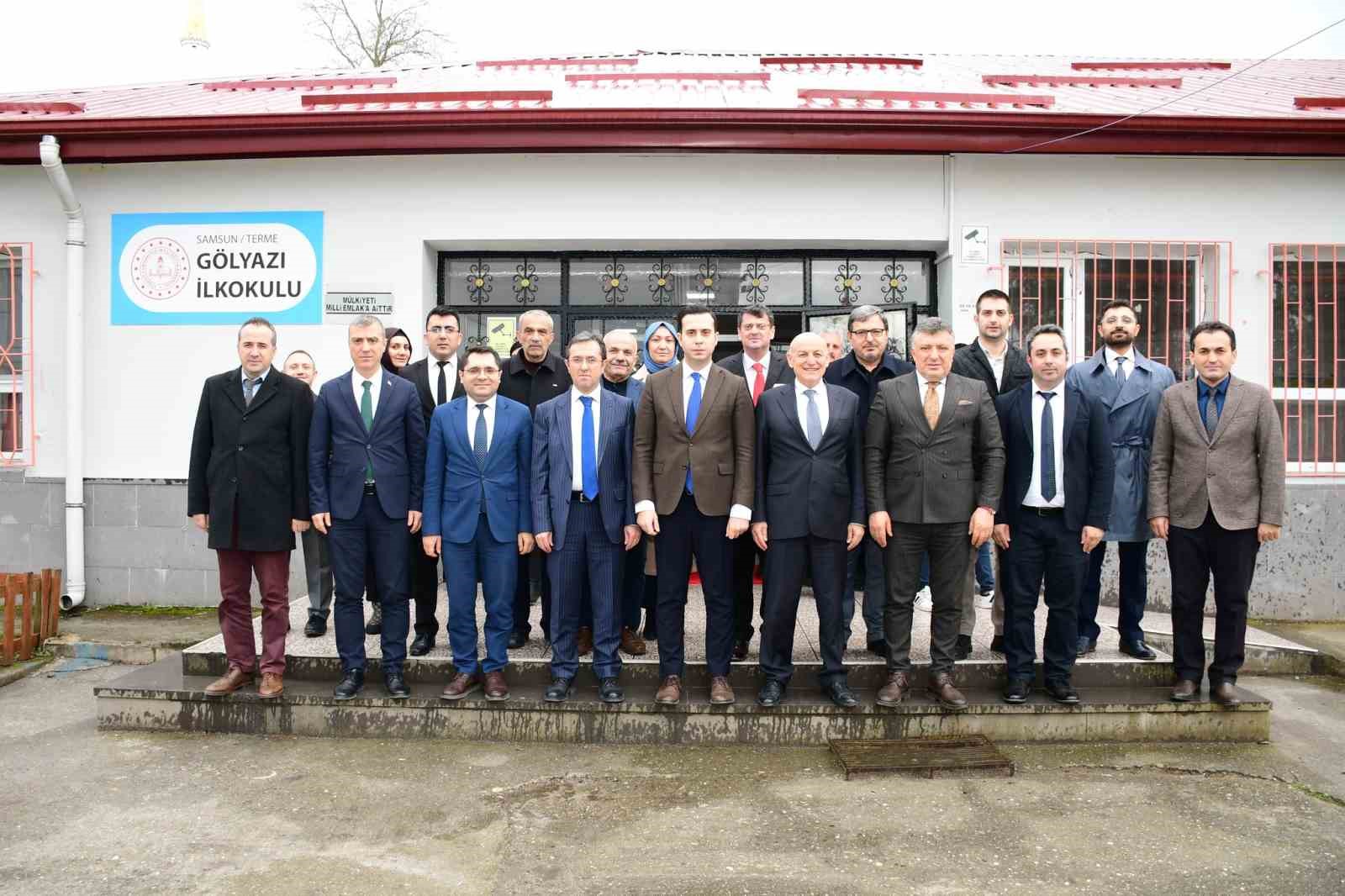 Terme’de okullar renkleniyor