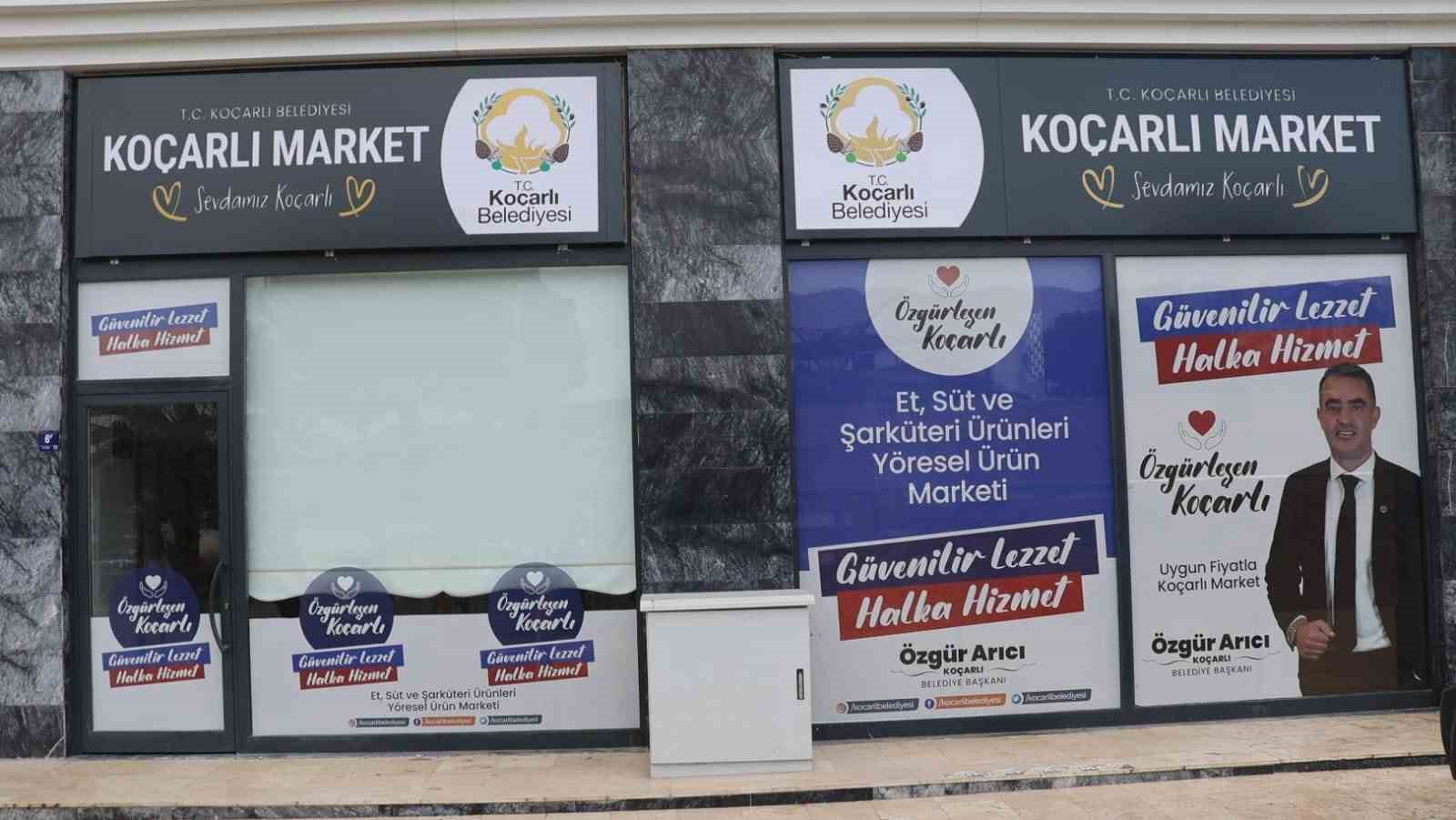 Koçarlı Market açılış için gün sayıyor
