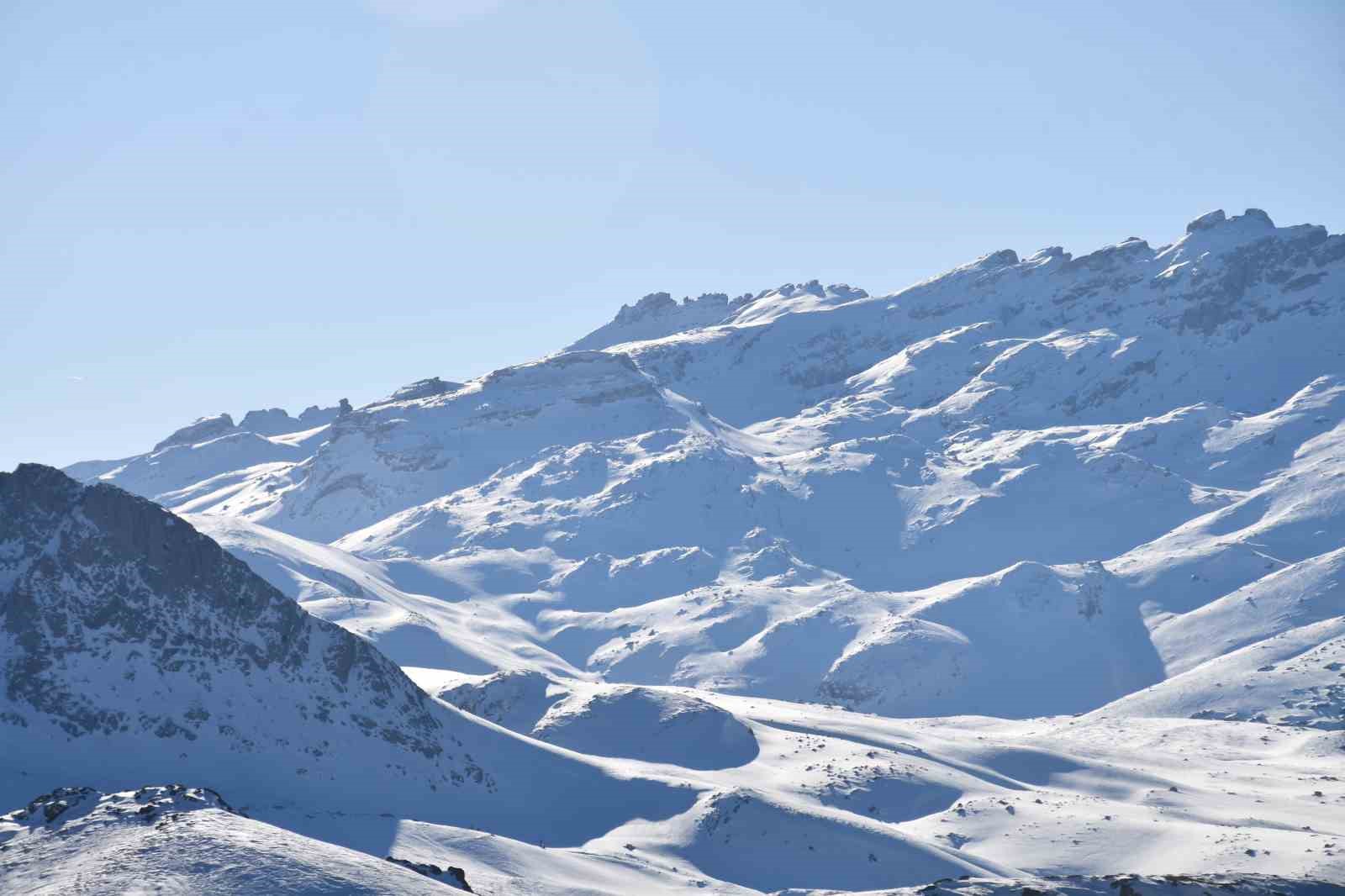 Şırnak’ta karla kaplı alanlar havadan görüntülendi
