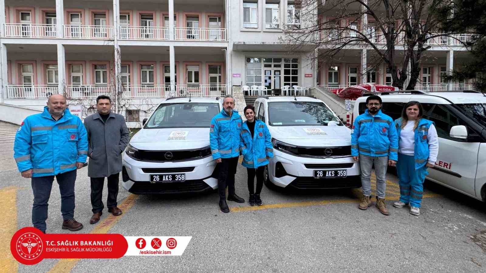 İl Sağlık Müdürlüğü’ne 2 yeni araç tahsis edildi