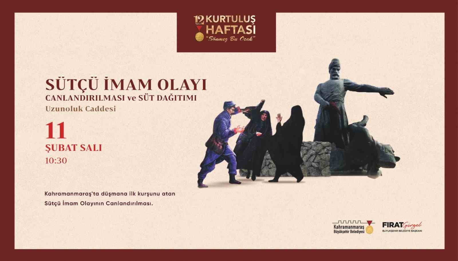 Kahramanmaraş’ın kurtuluşunun 105. yılı kutlama etkinlikleri başlıyor