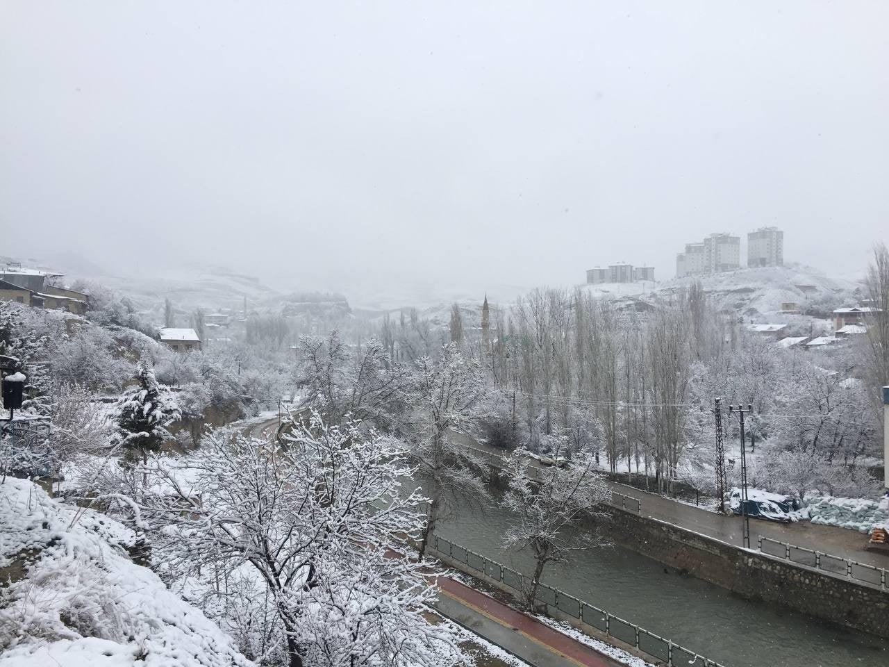 Malatya&rsquo;nın y&uuml;ksek kesimlerde kar kalınlığı yarım metreye ulaştı
