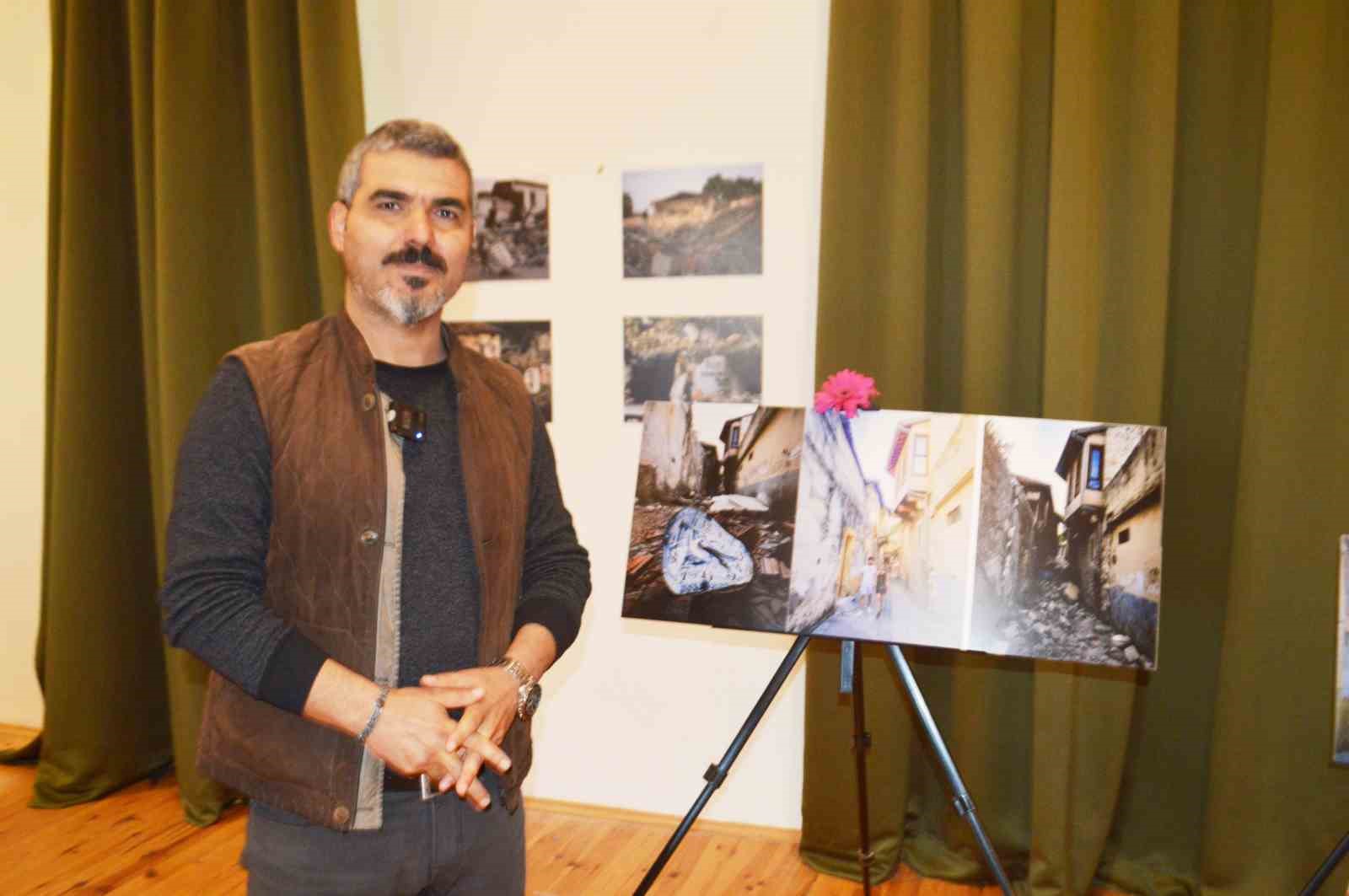 Ayvalık&rsquo;ta "Kadim Şehir Antakya" sergisi acıları bir kez daha hatırlattı
