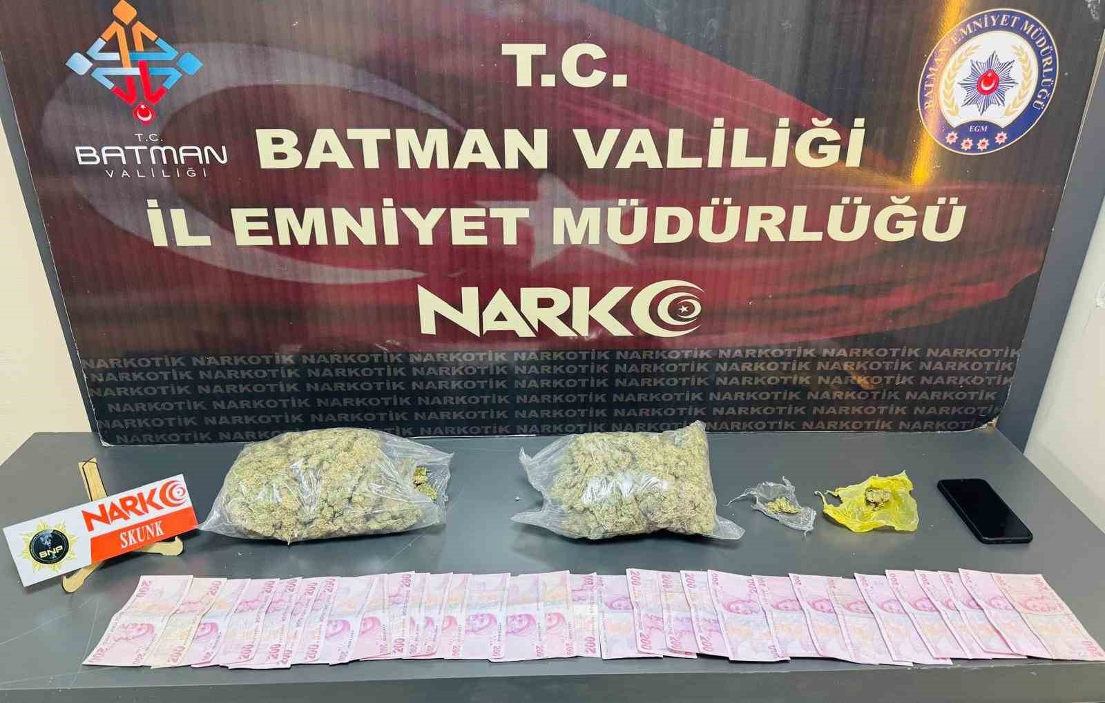 Batman’da uyuşturucu operasyonu