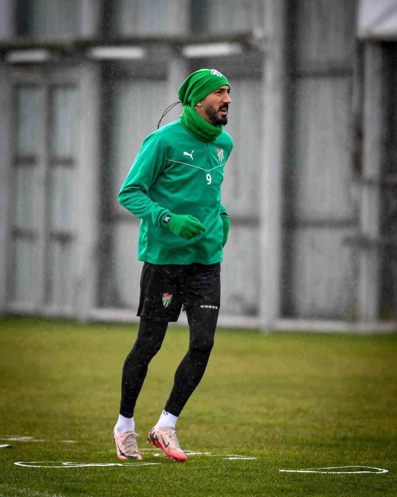 Bursaspor, Muşspor maçı hazırlıklarını sürdürdü