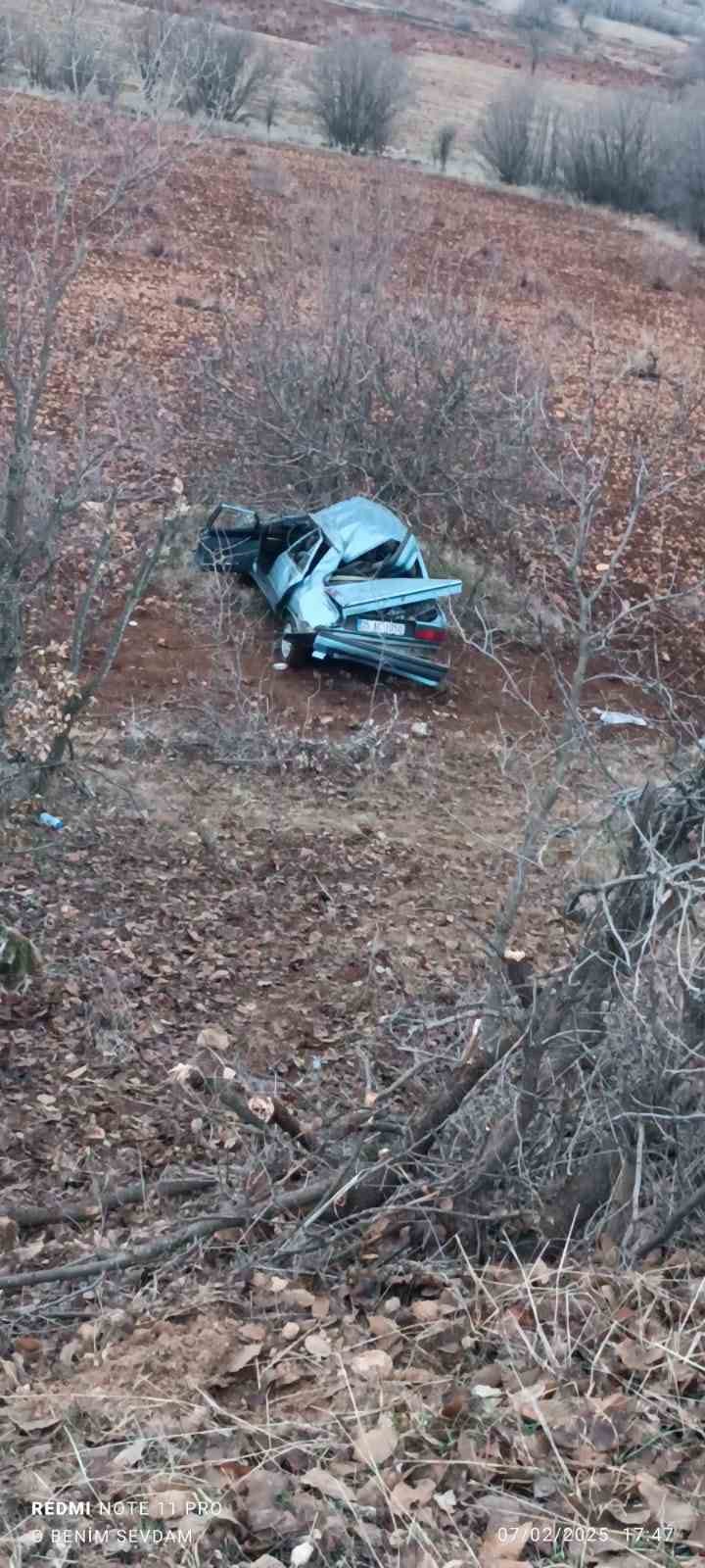 Mardin’de takla atan otomobildeki 5 kişi yaralandı