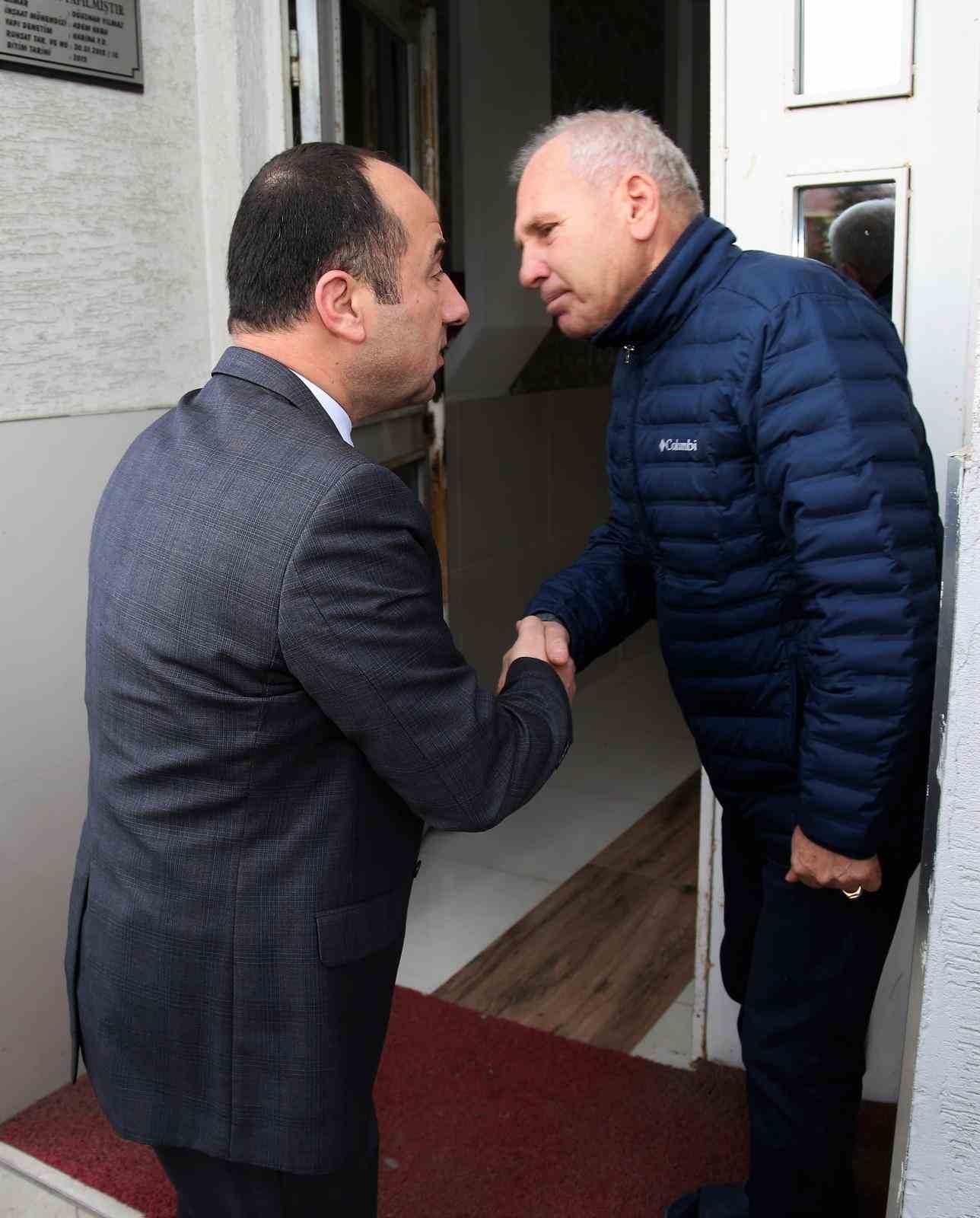 Eskişehir İl Emniyet M&uuml;d&uuml;r&uuml;, şehit ailesini ziyaret etti
