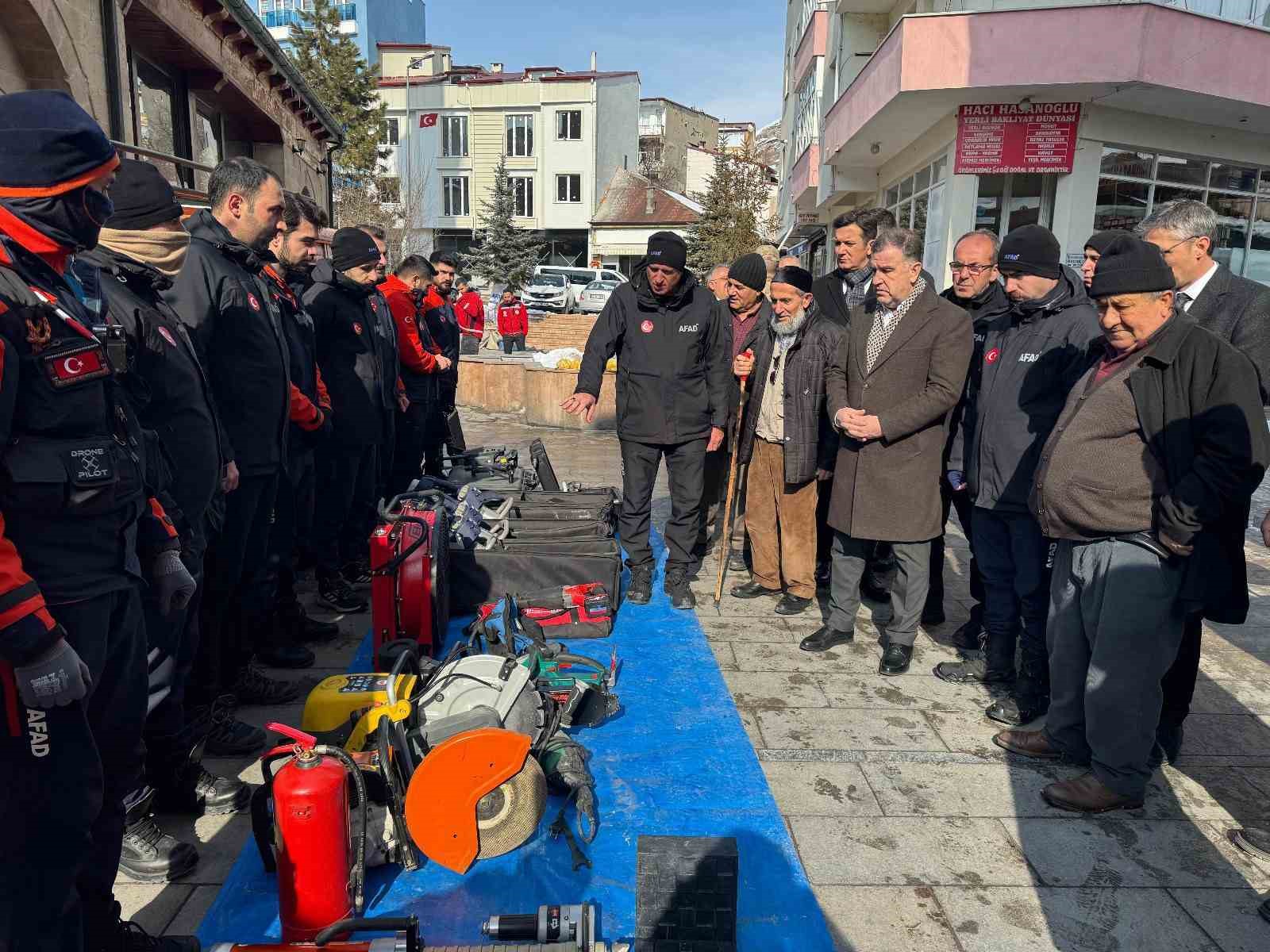 Bayburt’ta 6 Şubat depremlerini anma programı düzenlendi
