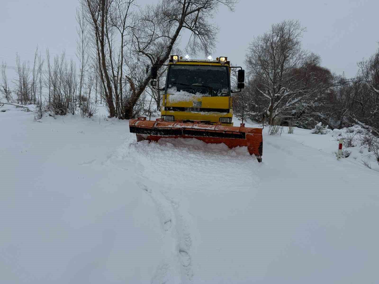 Kayseri’de 38 yol ulaşıma kapalı
