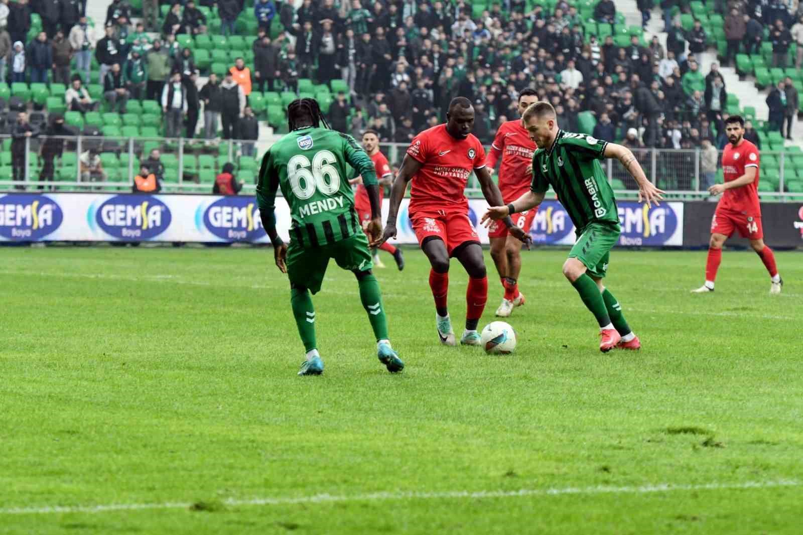 Trendyol 1. Lig: Sakaryaspor: 2 - Çorum FK: 1
