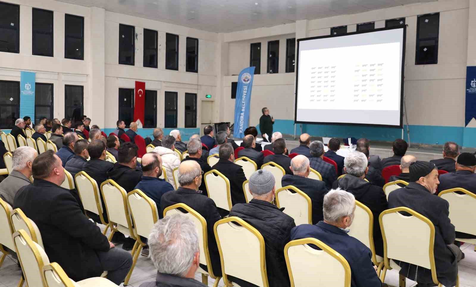 Çiftçilerin verimli üretim yapmasına katkı