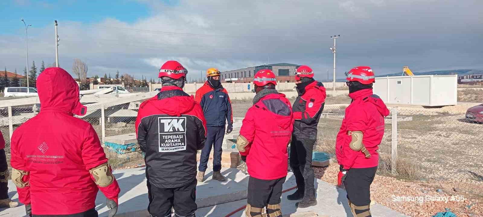 ESTÜ ve Tepebaşı Belediyesi ekipleri ortak eğitimde