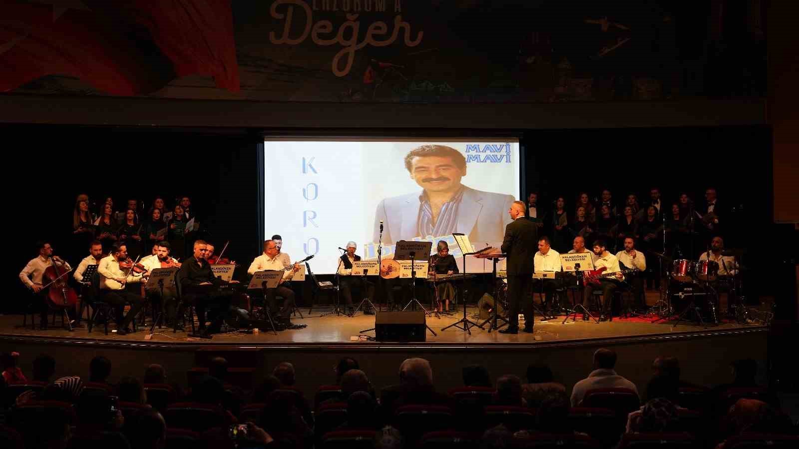 Paland&ouml;ken Belediyesi T&uuml;rk Musikisi Topluluğu&rsquo;ndan kaset şarkıları konseri
