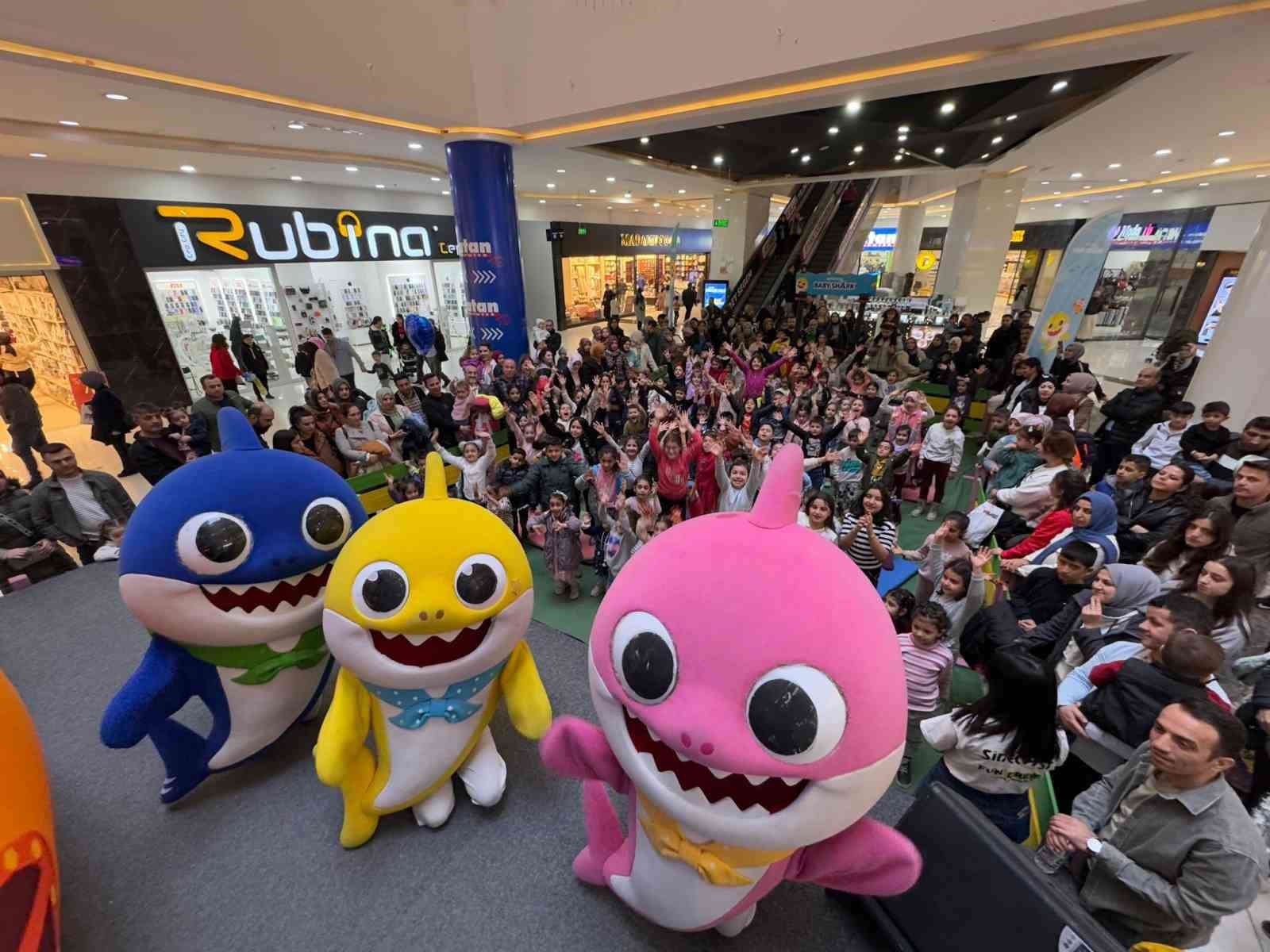 Mardian Mall’da ’Baby Shark’ eğlencesi