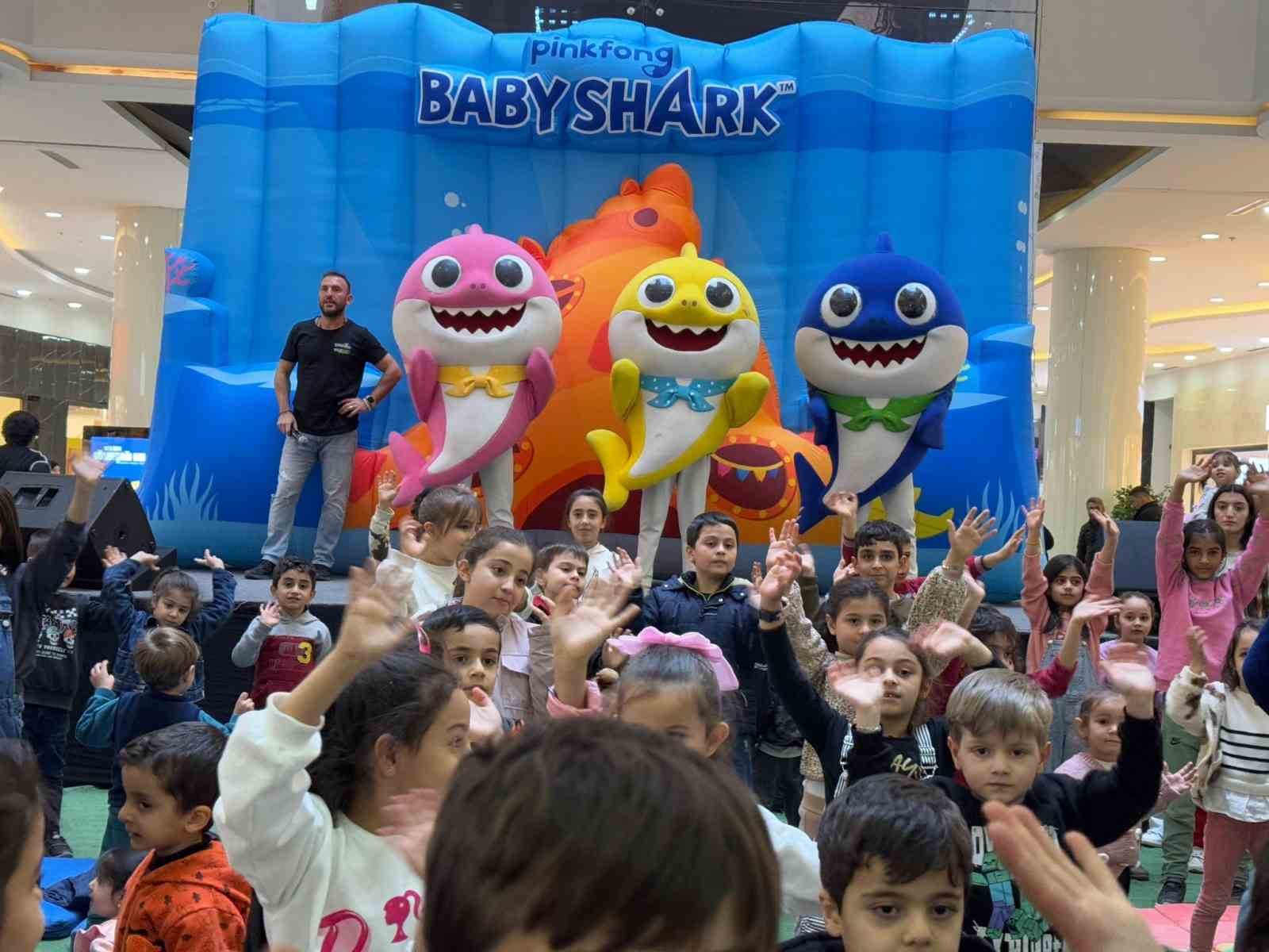 Mardian Mall&rsquo;da &rsquo;Baby Shark&rsquo; eğlencesi
