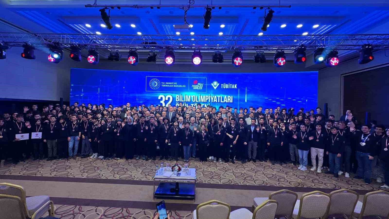 32. Bilim Olimpiyatları Ödül Töreni, ANFAŞ’ta düzenlendi