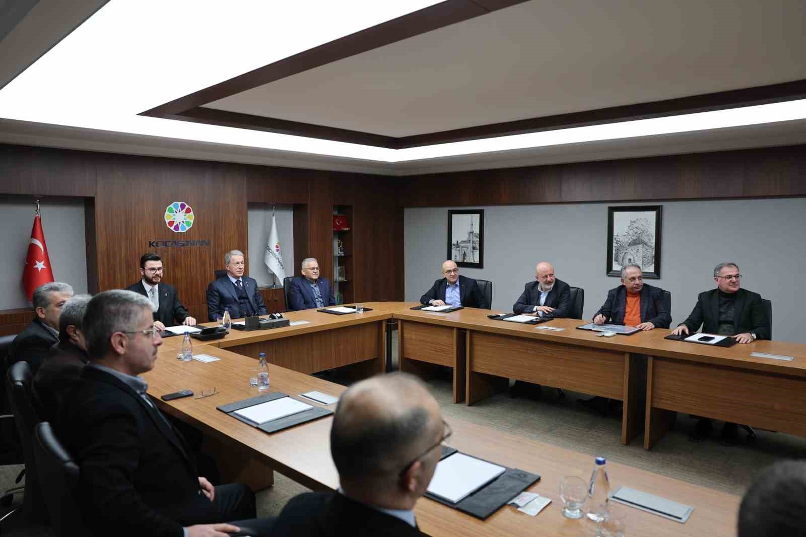 Kayseri’nin ulaşım geleceği Kocasinan’da değerlendirildi