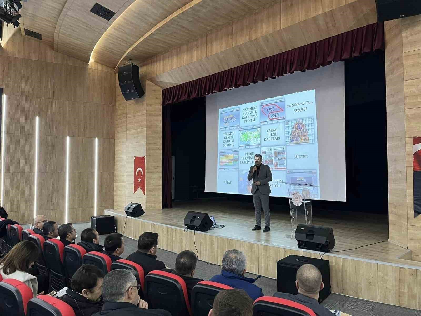 Sandıklı ‘kültürel kalkınma projesi’ tanıtım toplantısı yapıldı